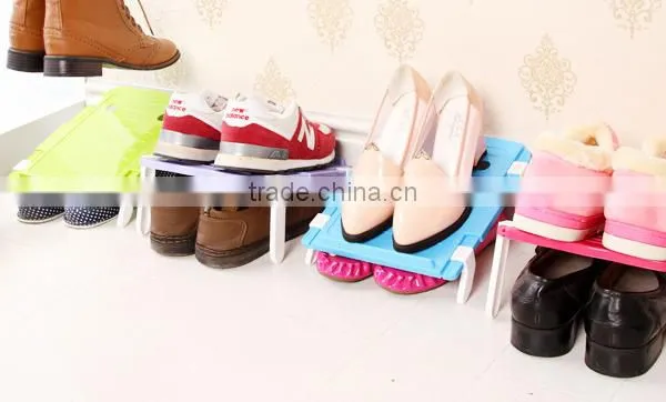Multi-Function Tablet Computer Rack, Adjustable Plastic Shoe Rack photo-5