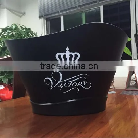 The Most Popular Beautiful Cheap Customized Plastic Big Beer Ice Bucket photo-5