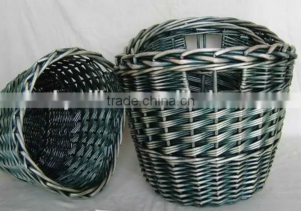 Big Cheapest Wicker Storage Basket With Handle photo-6