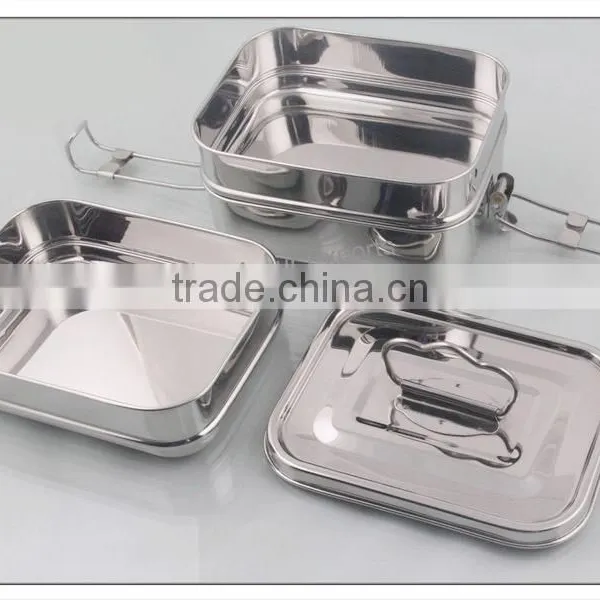 Stainless Steel Lunch Box - 3-Tier photo-2