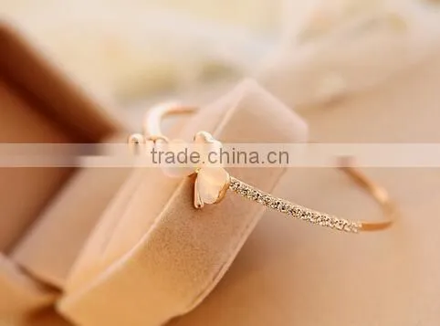 Wholesale Stainless Steel Bracelet Opals Bangle Bracelet photo-4