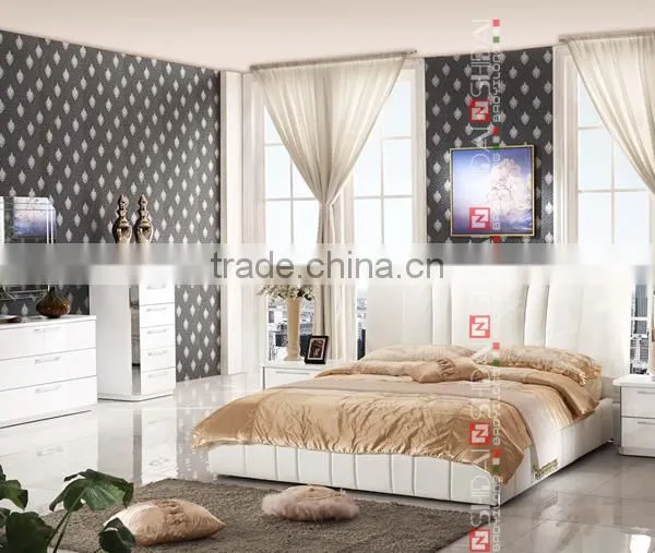 King Size Bed Height / Unfolding Bed / King Louis Bed B9018 photo-3