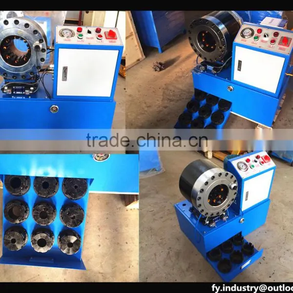 Automatic Hydraulic Hose and Rubber Hose Crimping Machine FY-69 photo-2