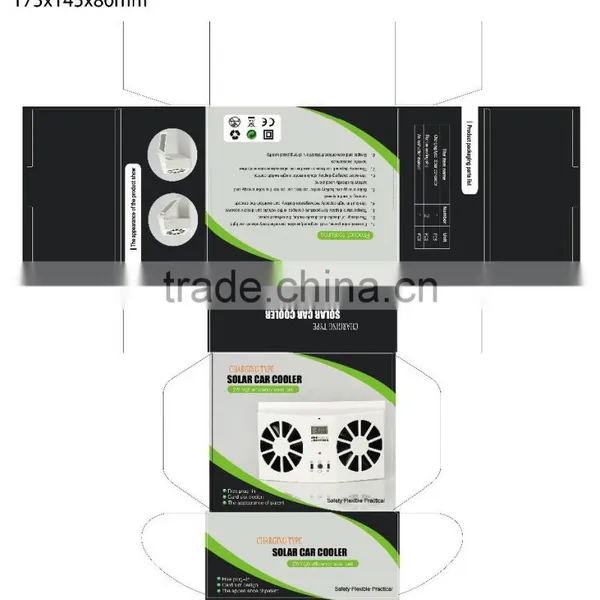 2W Solar Power Car Fan photo-3