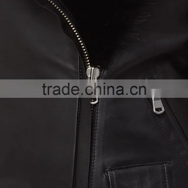 Leather Fashion Jacket photo-3