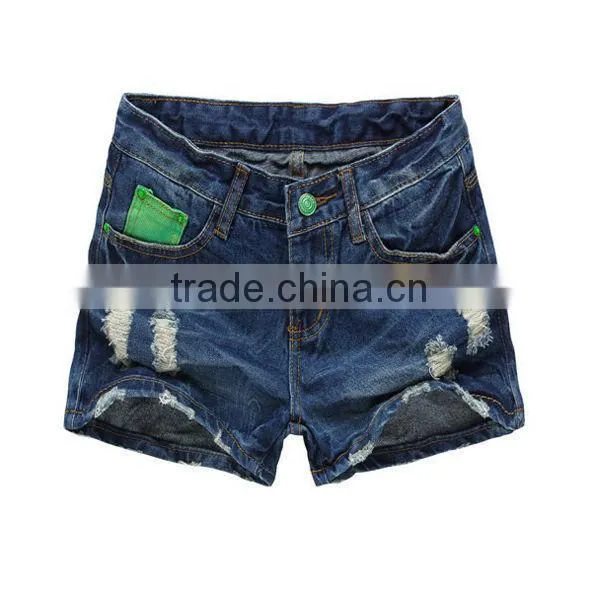 Sexy Women Tight Jeans Shorts Jeans Half Shorts Jeans Shorts Factory