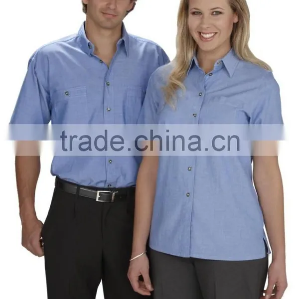 Direct Factory Wholesale Custom Black Mens Work Shirts for Men photo-6