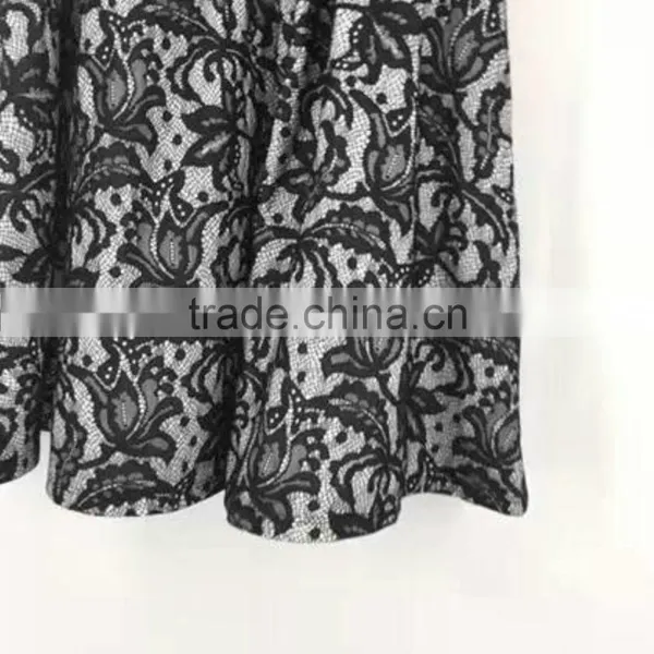 Ladies Stock Garment Sleeveless Black Sexy Prom Party Dress photo-2
