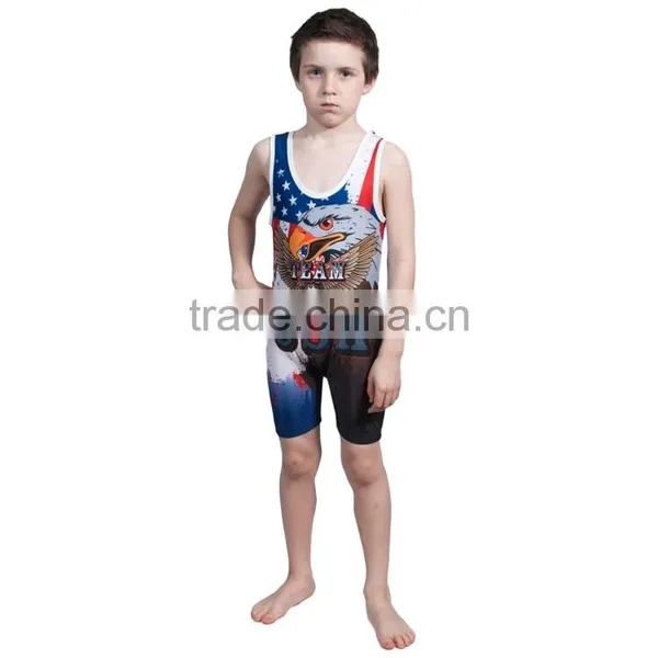 Dry Fit Breathable Wrestling Singlets Could Plus Size photo-3