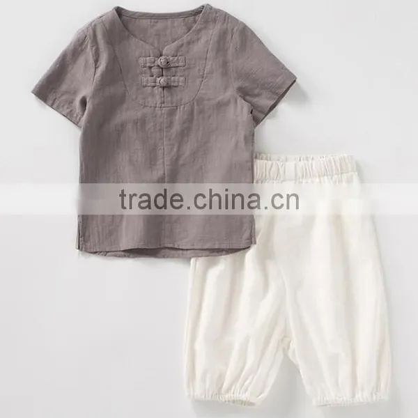 Zm35672a Wholesale Clothes Manufacturer 2017 Fashion Kids Clothing Set photo-4