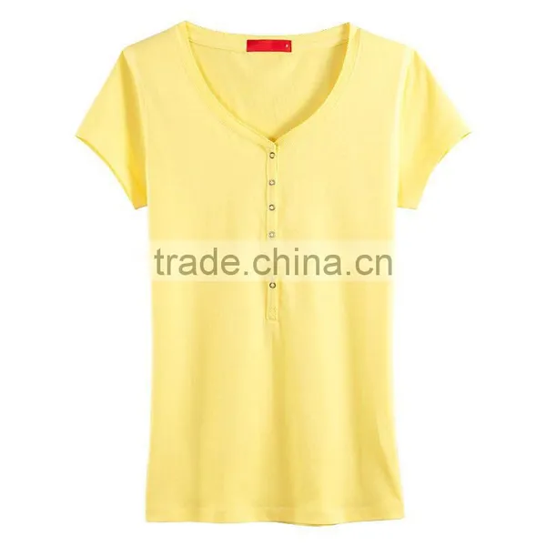New Fashion Custom Ladies Summer V-neck T-shirts Dress photo-2