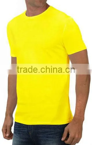Plain Round Neck Single Jersey T-shirts/ Rib Neck T-shirts photo-6
