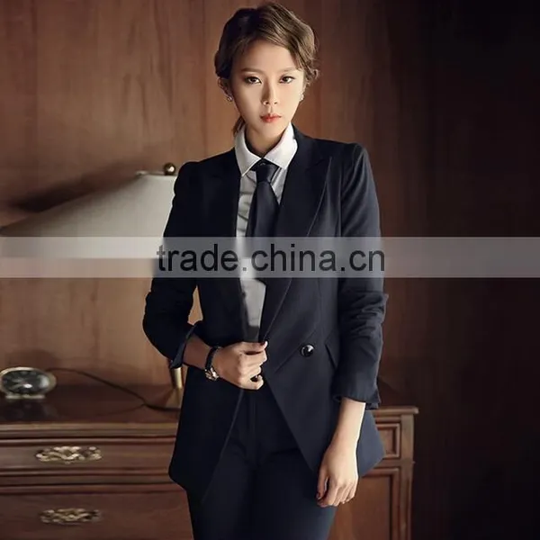 Formal Western Wear Women Ladies Formal Suits Designs Models Uniform for Office photo-4