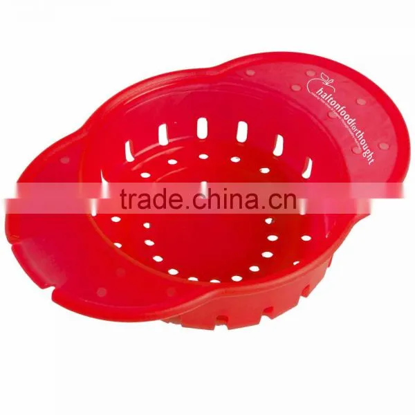 USA Made Can Strainer - Fits Over Most Vegetable, Fruit, Tuna Cans, Has a Notch to Lift Tabs and Comes With Your Logo photo-2