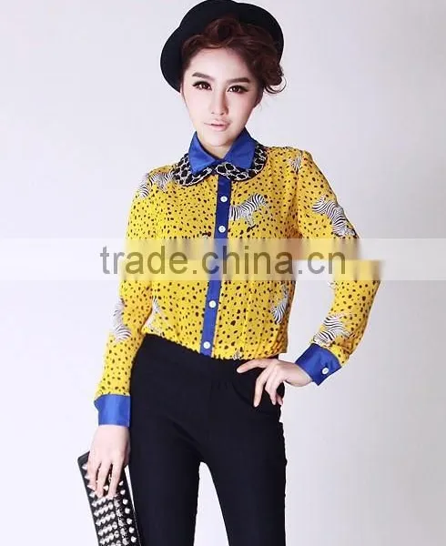 Ladies Blouse Ladies Top Fashion Blouse photo-3
