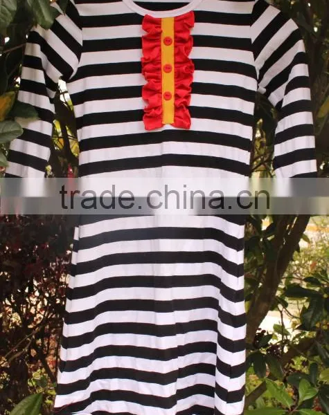 Cotton Long Shirts For Mom Plus Size Stripe Big Size For Lady Spring Blouse For Women White/Black Stripe Summer Long Top photo-2