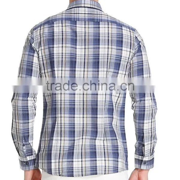 Designer Plaid Shirts for Men Famous Clothing Factories in China photo-2