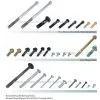 Hex Headed Products: Hex Bolts, Heavy Hex Bolts, Hex Cap Screws, Carriage Bolts, Flange Bolts, Round Head Bolts, T-head Bolts