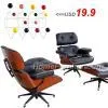 Eames Lounge Chair, Eames Ottoman ,Sofa Chair