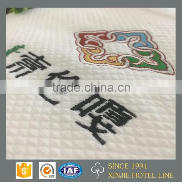 Wholesale Custom Embroidered Logo White Luxury Hotel Towels Bath 100% Cotton Towel photo-2