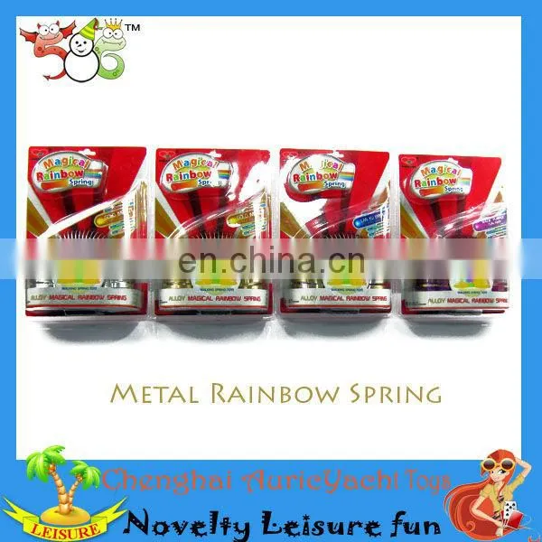 Alloy Rainbow Spring Toy,gilding Plastic Rainbow Spring Toy,twinkling Spring Toys ZH0906777