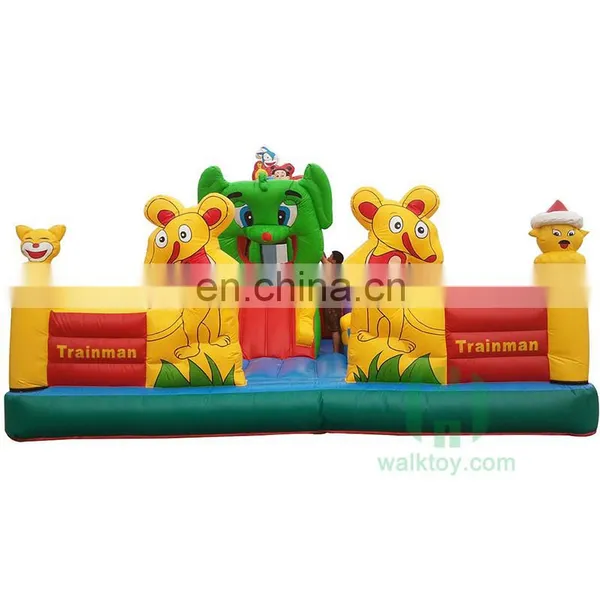 Kids PVC Giant Inflatable Amusement Park Playgrounds for Outdoor Games photo-5