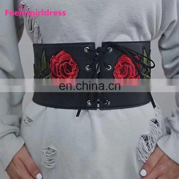 New Lace Up Wide Waist Trainer Corset Belt Women Shape-Making Fashion Elastic Belt photo-4