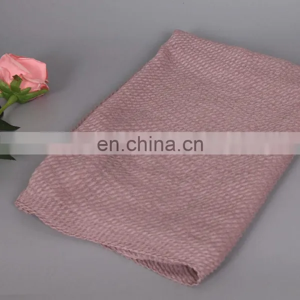 Customize Wholesale Women Stylish Dubai Muslim Scarf Hijab Wrinkle Scarf Hijab photo-3