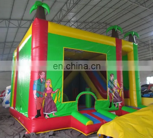 Inflatable Prince Castle Combo Jumper Slide Inflatable Prince Jumper Combo for Kids photo-2