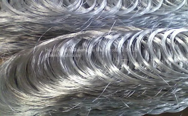 Galvanized binding wire