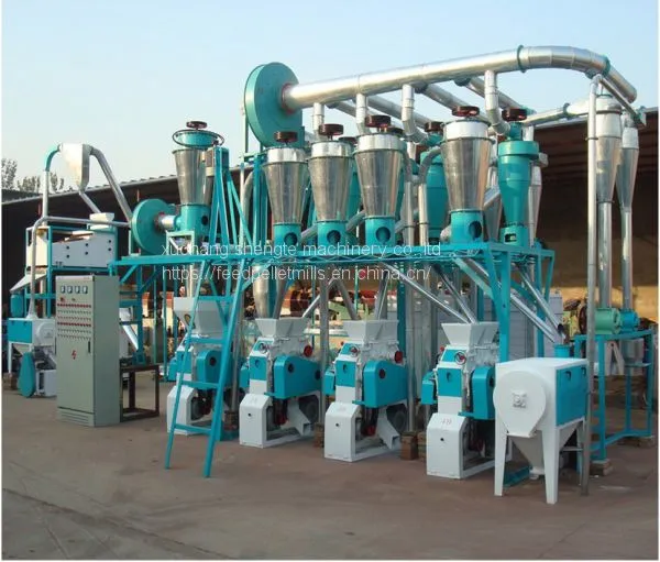 6F2240 Corn Grain Flour Mill Plant, Small Flour Milling Machine photo-3