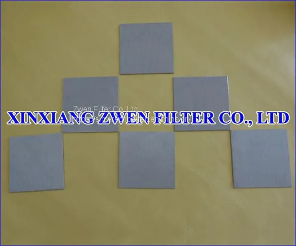 Sintered Filter Sheet