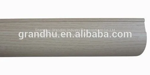 Hot Sale !aluminium Door Frame Beech Color Aluminium Profile for Sliding Wardrobe Door photo-3