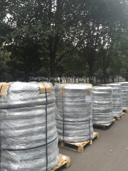 Zinc Coated Bundy Tube 4.76*0.6 Refrigeration Condenser Tube