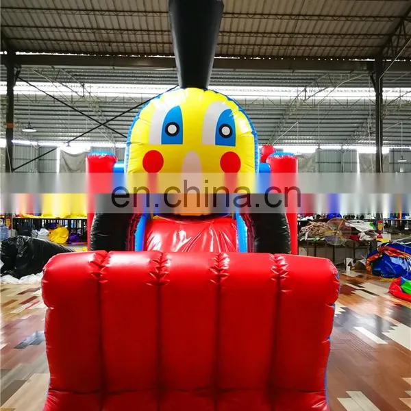 Outdoor Train Electric Pump for Bouncy Castle With Slide ,Inflatable Bouncer Jumping Castle photo-2