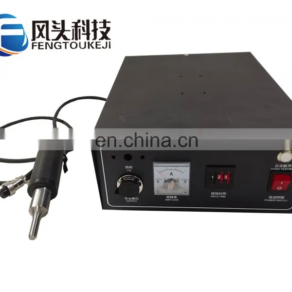 Ultrasonic Welding Machine 35khz 800W With Laser Inverter Ear Loop Portable Plastic photo-2