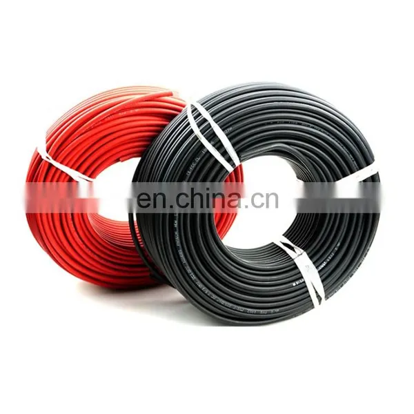 Insulation Copper Photovoltaic Pv1f Twin 4mm dc 2core 2 Core Solar Cable photo-4
