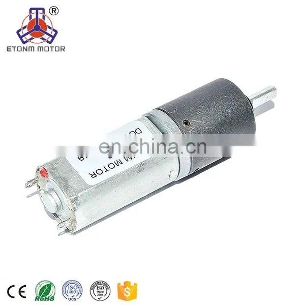 Mini Motor 12 Volt Planetary Gear Motor 16mm Diameter photo-2