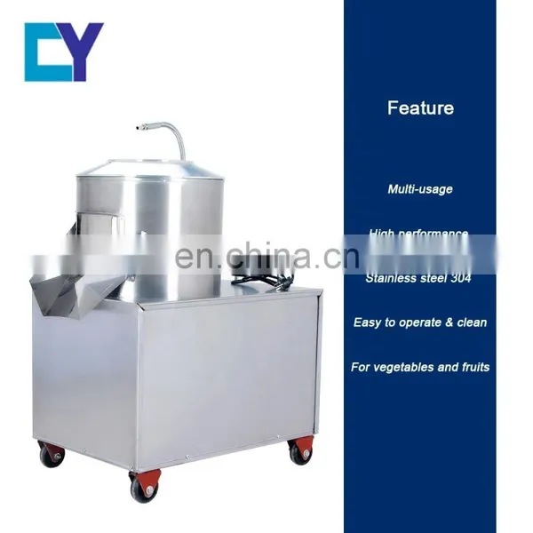 Hot Sale Automatic Potato Ginger Washing Peeler Machine / Ginger Peeling Cleaning Machine for Sale photo-5