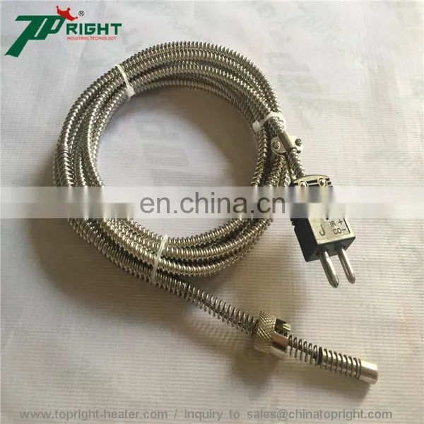 Thermocouple J - Type/temperature Sensor With Probe 8x12mm Standard Plug photo-2