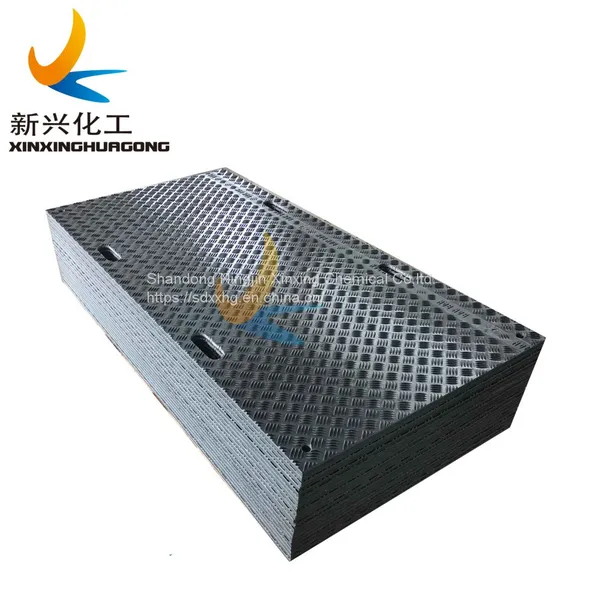 HDPE 4'x8'ft UV Resisitant Plastic Ground Sheets HDPE Construction Fire Retardant Road Mats Antislip Ground Mats photo-5