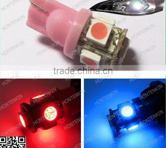 T10 5050 5smd Ultra Bright White H4 LED Bulb Turn Light ,reading Light, Instrument Light . photo-5