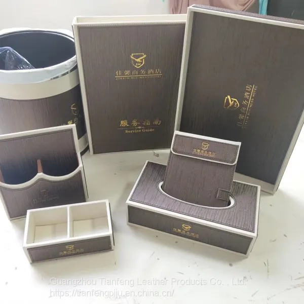 Realiable Quality Leather Notepad Hotel Leather Memo Holder photo-3