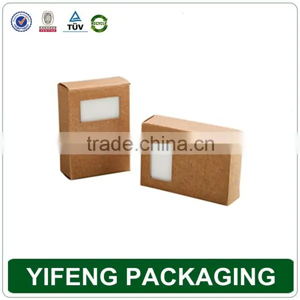 Guangzhou Factory Customized Folding Recycled Craft Paper Soap Box photo-3