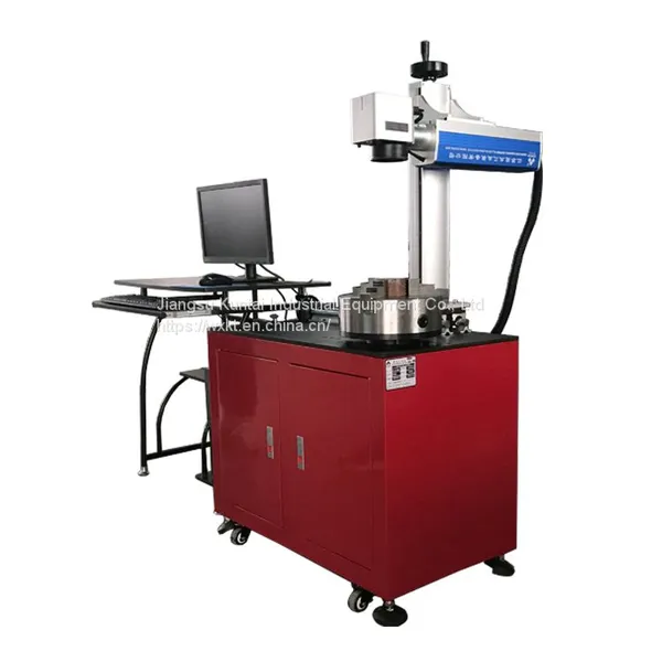 Fiber Laser Marking Machine for Flange Bearing or Other Round Products' Surface photo-3