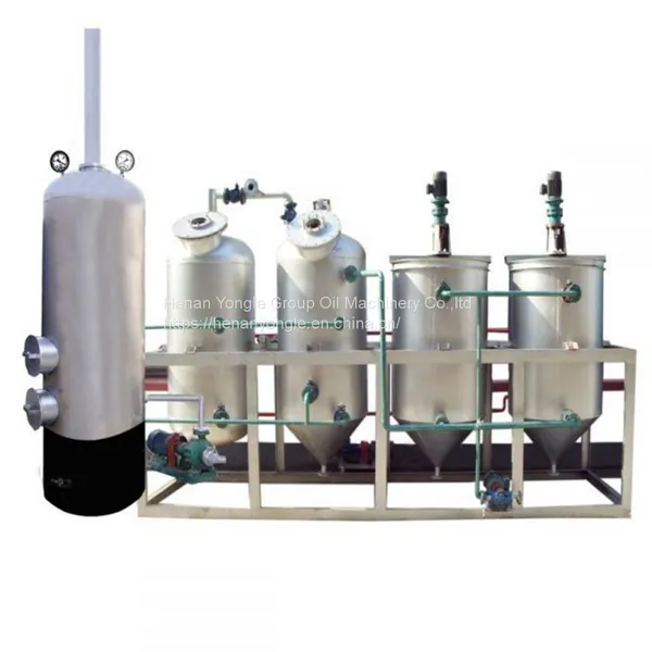 Chemical Batch Type Vegetable Oil Refinery Plant photo-3