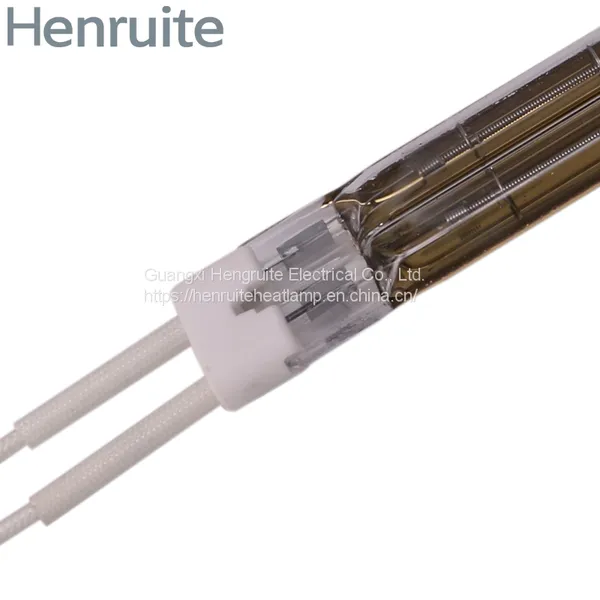240v 3400w Glass Material Twin Shortwave Infrared Halogen Heaters Emitter photo-4