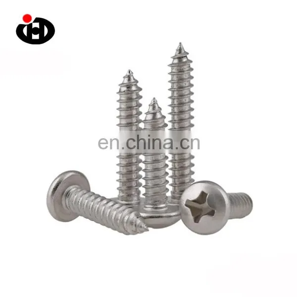 Stainless Steel Cross Pan Head High Quality Self Tapping Screws Bolts photo-2