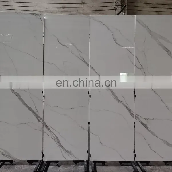 Sintered Stone Dining Table White Marble Slabs 800x2600mm photo-4