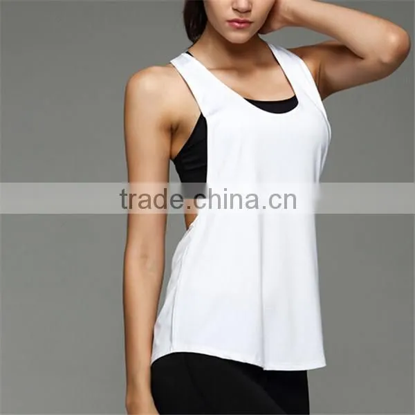 90% Polyester 10% Spandex Blue Yoga Wear photo-3